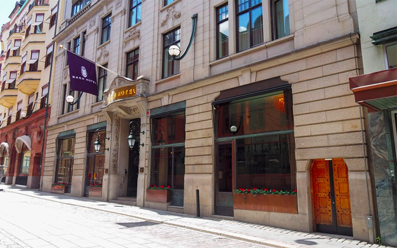 Bank Hotel Stockholm entrance