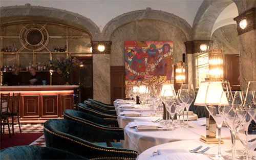 Bank hotel Stockholm dining