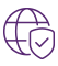 Global reach icon