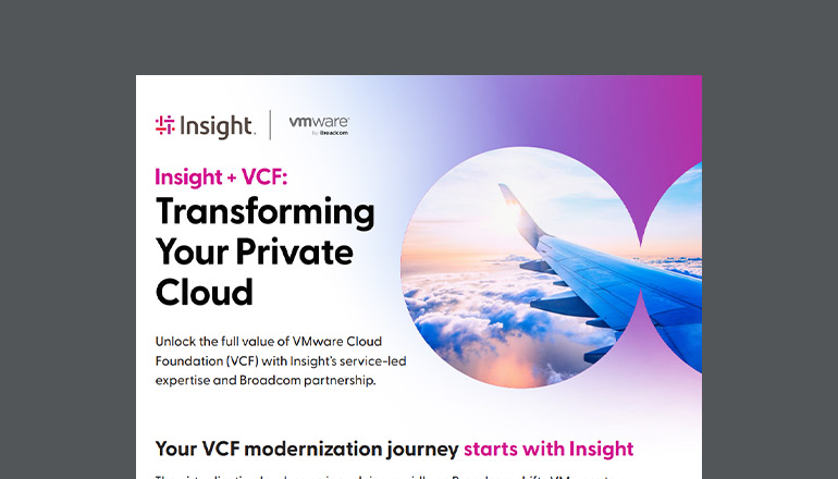 Article Insight + VCF: Transforming Your Private Cloud Image