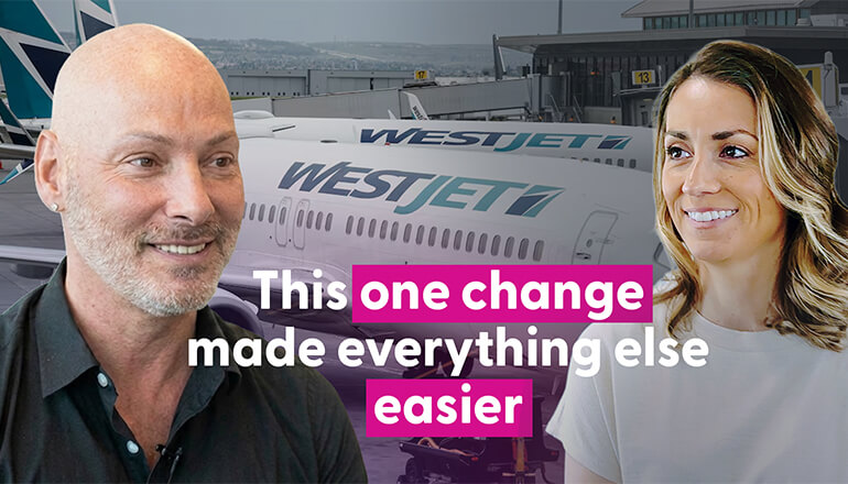 Article Ep. 41 - Heavy. Tedious. Outdated. The One Thing WestJet Crews Will Never Carry Again — Thanks to Apple. Image