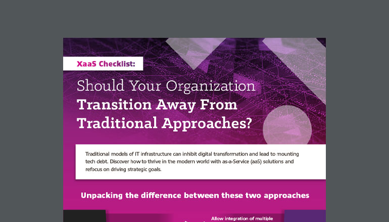 Article XaaS Checklist: Should Your Organization Transition Away from Traditional Approaches?   Image